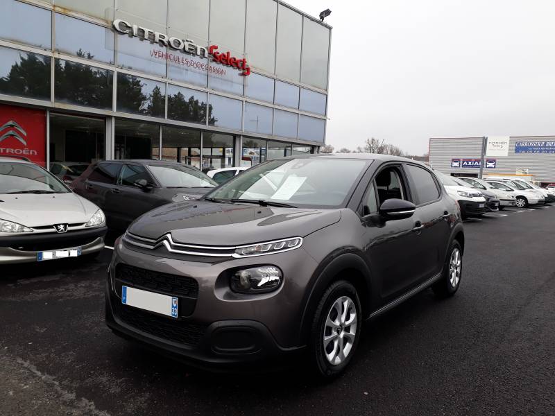 A VENDRE C3  CITROEN OCCASION PURETECH 82 CV FEEL LA BREDE PROCHE DE BORDEAUX